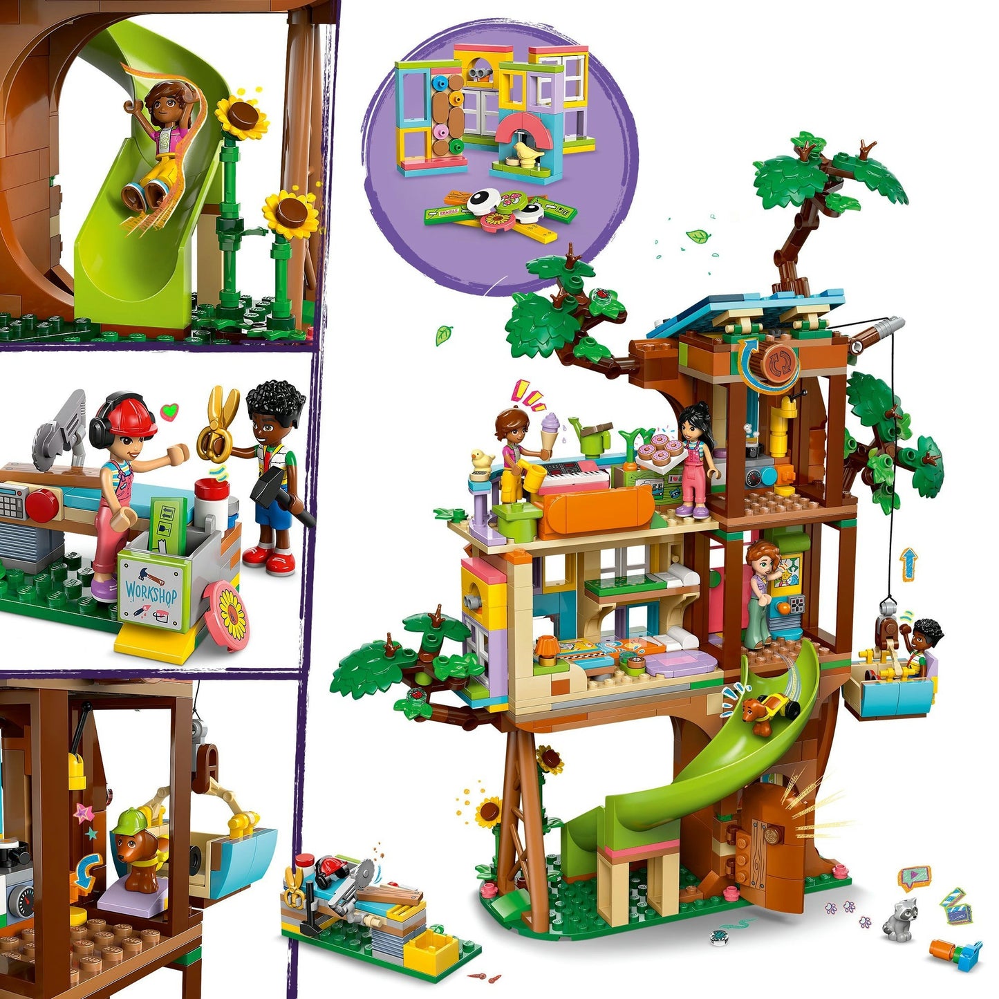 LEGO LEGO Amigos 42652 Casa del árbol para los amigos