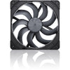 Ventola per case Noctua nf-a14x25 g2 pwm chromax.black (nera, 140 x 140 x 25 mm)