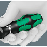 Wera 367 6 torx hf-schroevendraaierset kraftform plus + rek (zwart groen, 6‑delig) - afbeelding 4