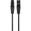 Cable de conexión xlr goobay (negro, 3 metros)