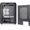 Custodia midi tower Thermaltake the tower 600 (nera | 4x USB-A | 1x USB-C | vetro temperato)