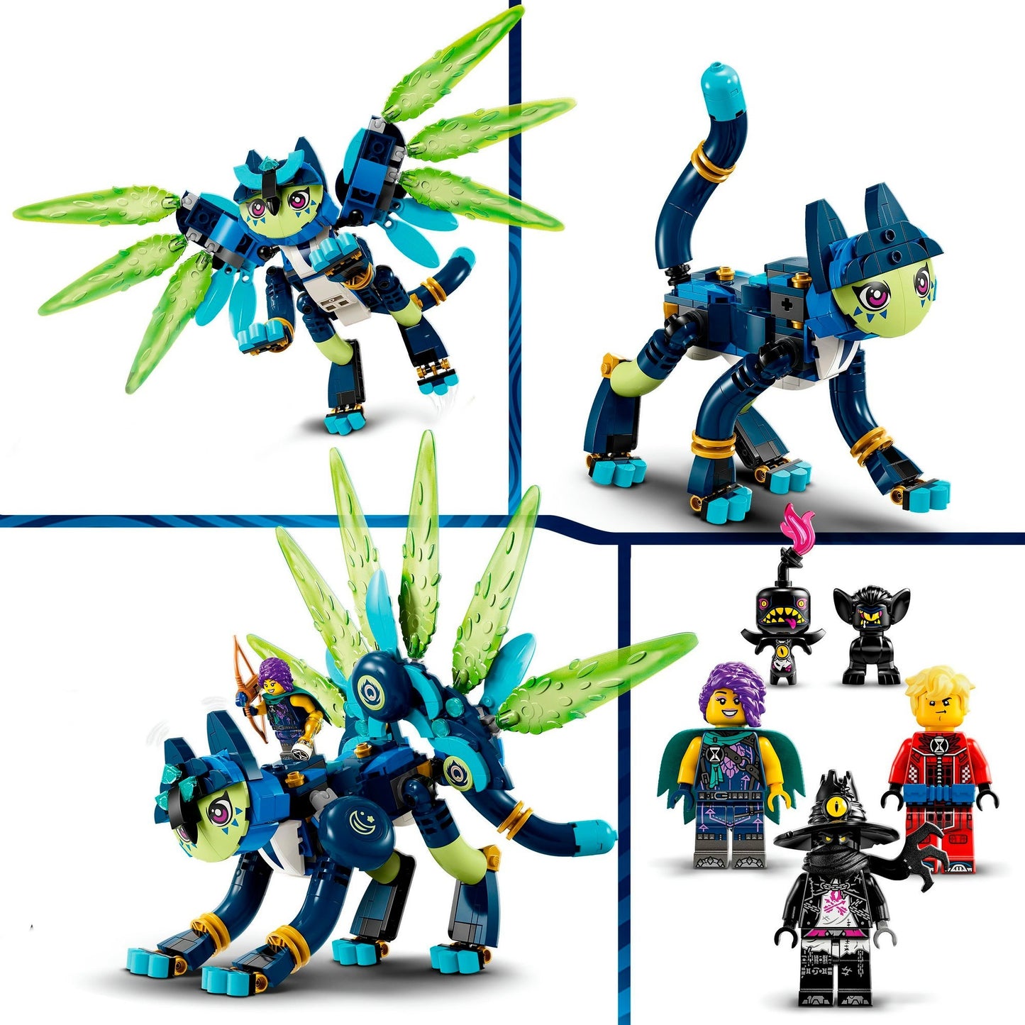 Lego Lego Dreamzzz 71476 Zoey e Zian de Kattenuil