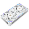 Ventole per case RGB Nzxt f240x (bianco, 2 pezzi, 240 x 120 x 30 mm, pwm)