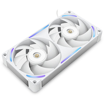 Nzxt f240x rgb case fans (wit, 2 stuks, 240 x 120 x 30 mm, pwm)