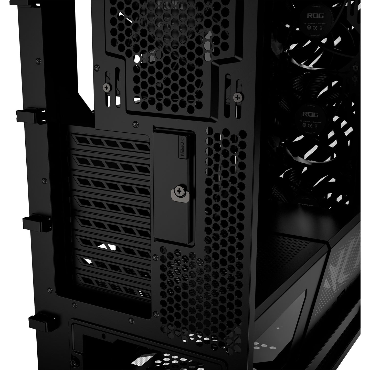 Asus ROG Strix Helios II GX601S Midi Tower Case (Nero | 4x USB-A | 2x USB-C | RGB | Vetro temperato)