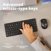 Tastiera Bluetooth Trust Nado II (nera, layout USA, interruttori a forbice, Bluetooth) - afbeelding 7