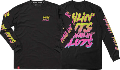 Loose riders railin' ruts - tech long sleeve shirt