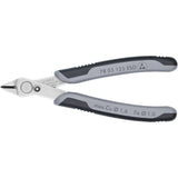 Knipex electronic super knips esd 78 13 125 esd elektronica-tang (grijs) - afbeelding 1