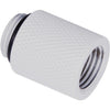 Alphacool eiszapfen extensión 20 mm g1 4 ag a g1 4 ig - extensión blanca (blanco)