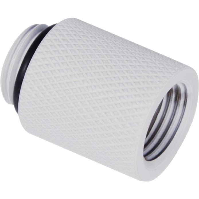Alphacool eiszapfen extensión 20 mm g1 4 ag a g1 4 ig - extensión blanca (blanco)