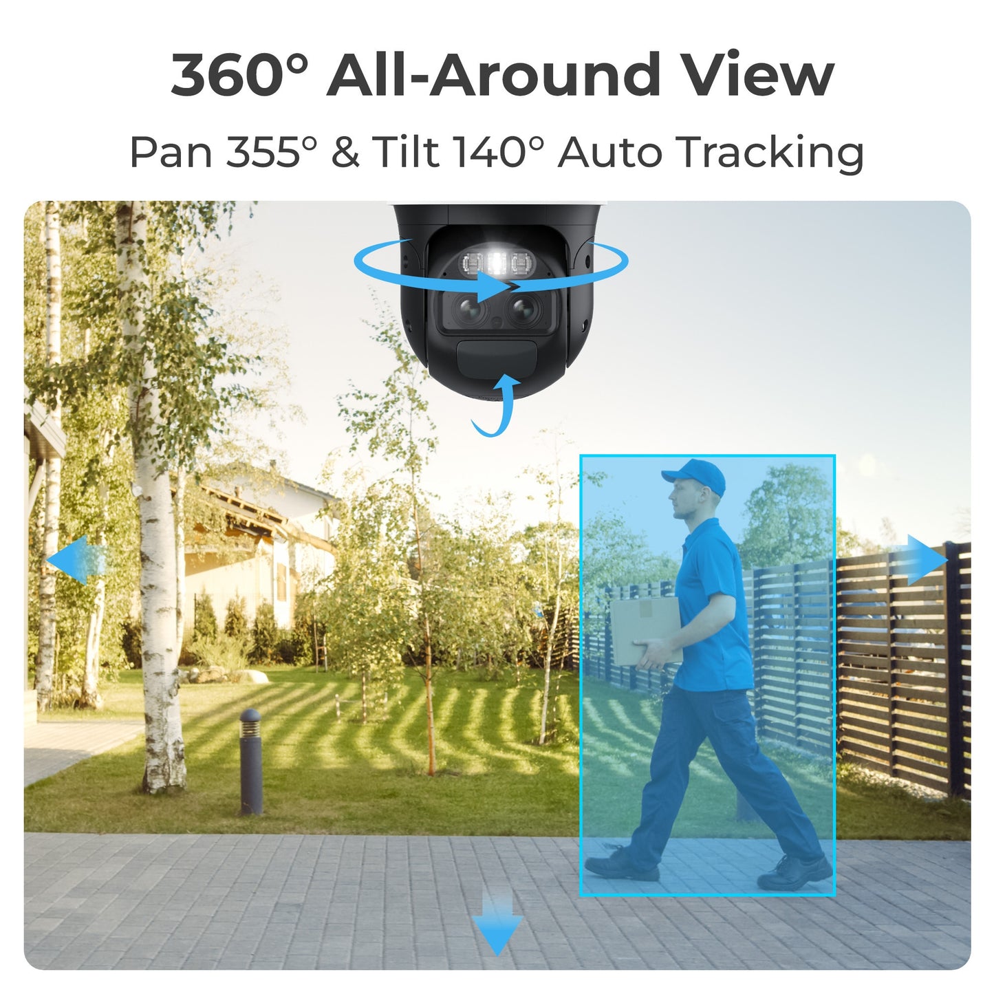 Reolink Trackmix G770 + Solar Panel 2 security camera (white black, 4K 8MP UHD, 4G LTE, incl. solar panel)