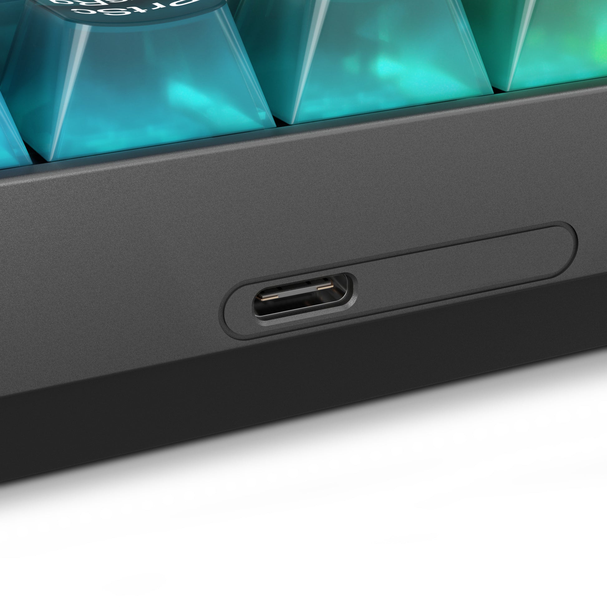Teclado mecánico para juegos Lenovo legion k510 mini pro rgb (negro, diseño estadounidense (qwerty), 75%, interruptor marrón, intercambio en caliente, usb)