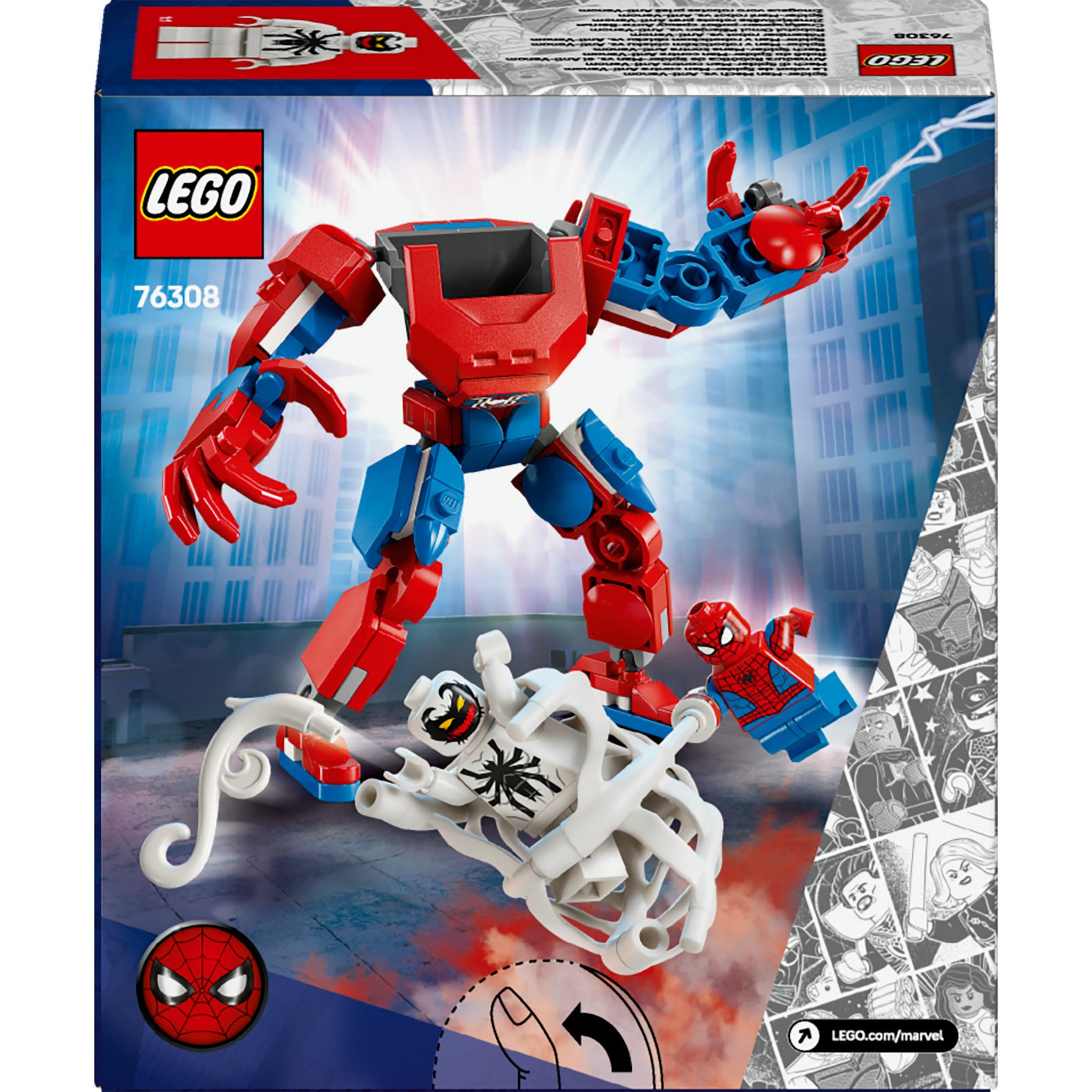LEGO LEGO Super Heroes 76308 Spider-Man Mecha vs. anti-VOM