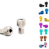 Tornillos de ajuste titanio componentes roble para frenos sram (2 piezas)