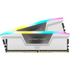 Corsair Vengeance RGB 32 GB DDR5-6400 (2x 16 GB) RAM (blanco, cmh32gx5m2b6400c36w, xmp 3.0)