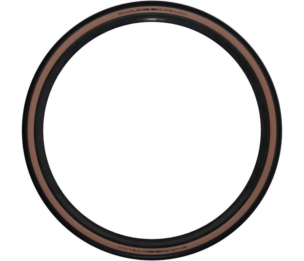 Banda plegable Schwalbe G-One AllRround RaceGuard 28 x 1.35 35-622 mm-Bronze Sidewall