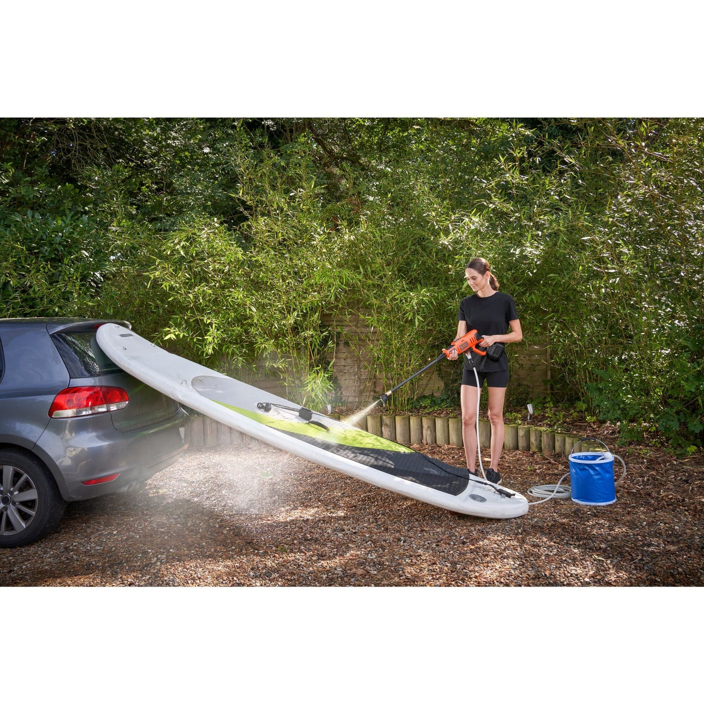 Idropulitrice Black+decker bcpc18d1 18v 24bar - inclusa 1 batteria da 2,0 ah - bcpc18d1-qw