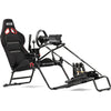 Next level racing gt lite pro foldable racing simulator (zwart)