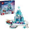 Lego Disney Princess 43281 Il castello di ghiaccio e la cavalcata sulla neve di Elsa