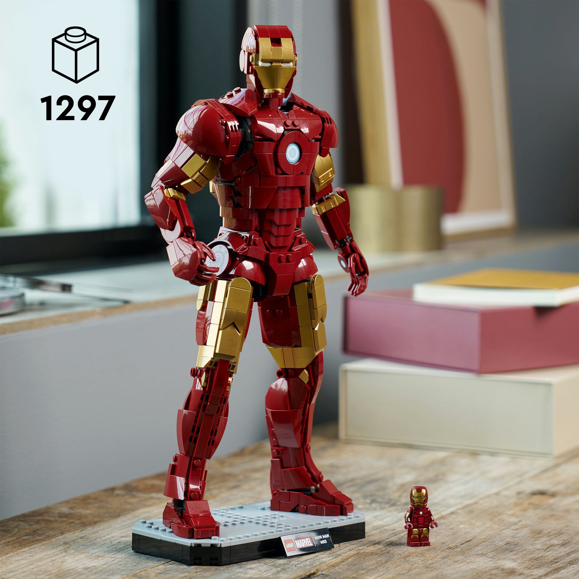 Lego superhéroes 76344 marvel iron man mark 3 edición coleccionista