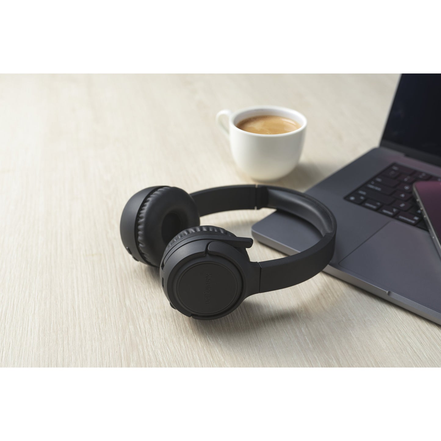 Kensington H1050 EQ Auriculares supraaurales Bluetooth con cancelación de ruido ambiental (Negro, Bluetooth 5.4)