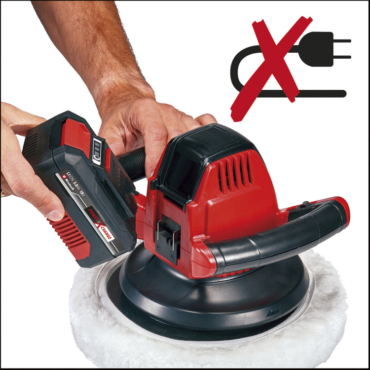 Einhell battery polishing machine CE-CB 18 254 Li Solo
