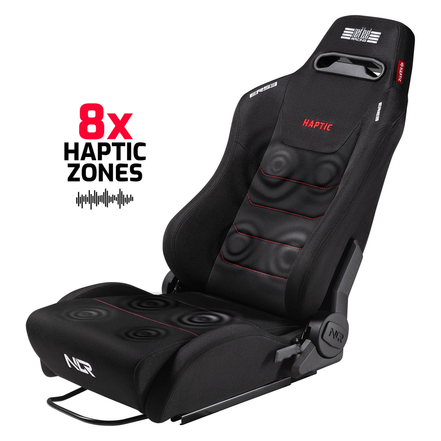 Sedia da corsa per sedile da corsa sim con feedback tattile Next Level Racing ers3 (nera)