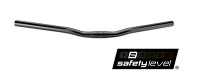 Ergotec manubrio bugle ladytown 25.4 larghezza: 600mm rise: 16mm
