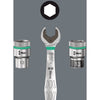Wera 8100 sa 11 zyklop metal-ratelset, 28‑delig gereedschapsset (omschakelpal, 1 4 -aandrijving)