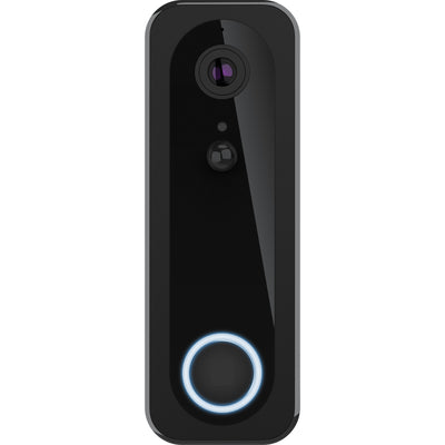 Videocamera per campanello WiFi intelligente Trust doorcam-3000 (nera, WiFi da 2,4 GHz)