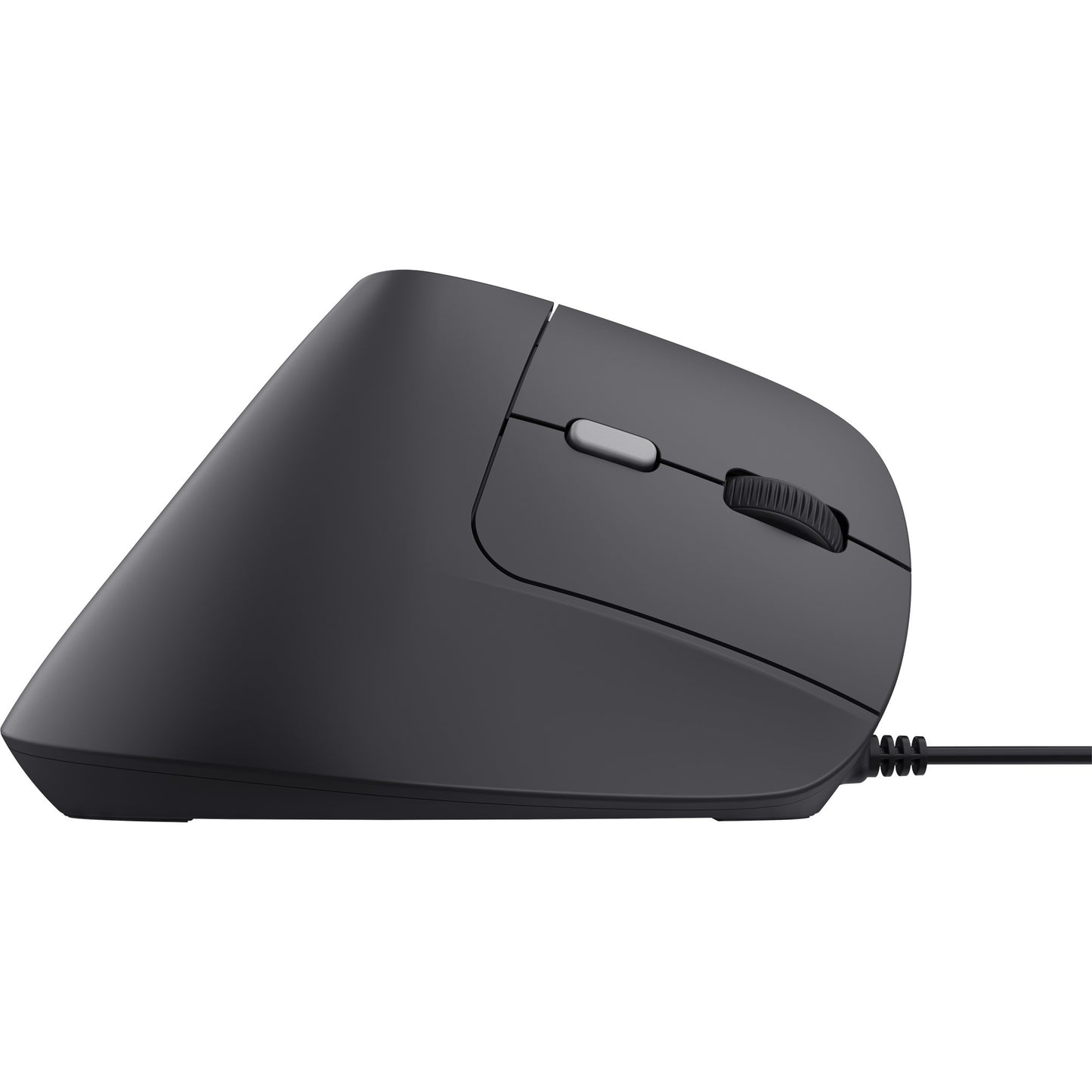 Trust bayo ii ergonomische muis (zwart, 800 dpi - 2.400 dpi)