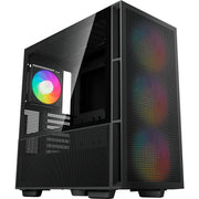 Deepcool ch560 midi tower behuizing (zwart | 1x usb-a | 1x usb-c | rgb | window) - afbeelding 3