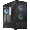 Diseño fractal Pop Air RGB Black TG Clear Tint
