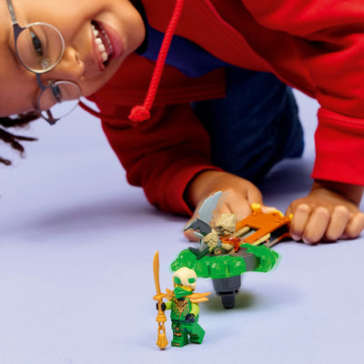 Lego Ninjago 71850 Campione di Lloyd contro la Terra nello spinner | 2 pezzi