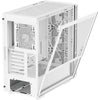 Deepcool ch560 midi tower behuizing (wit | 1x usb-a | 1x usb-c | rgb | tempered glass)