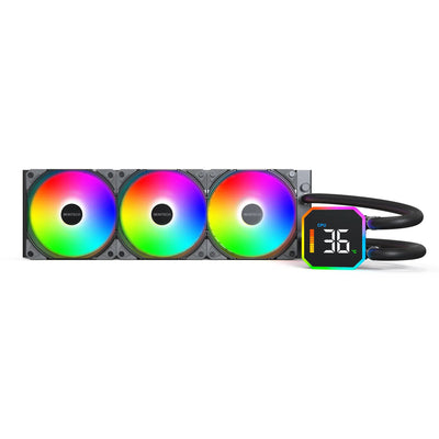 Montech hyperflow digital 360 water cooling (black)