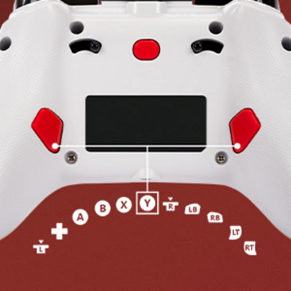 Controller Powera Advantage con cavo per xbox serie x|s - Warrior's Nirvana (magnolia white, xbox serie x|s, xbox one, PC)
