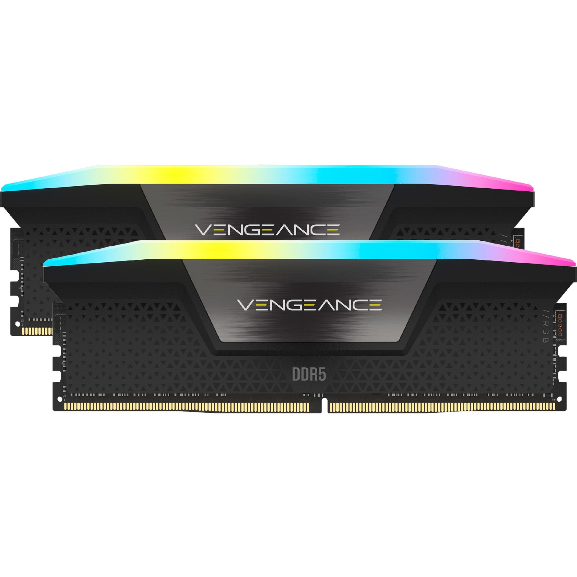 Corsair Vengeance RGB 32 GB DDR5-6000 (2x 16 GB) RAM (negro, cmh32gx5m2d6000z38, xmp, expo)