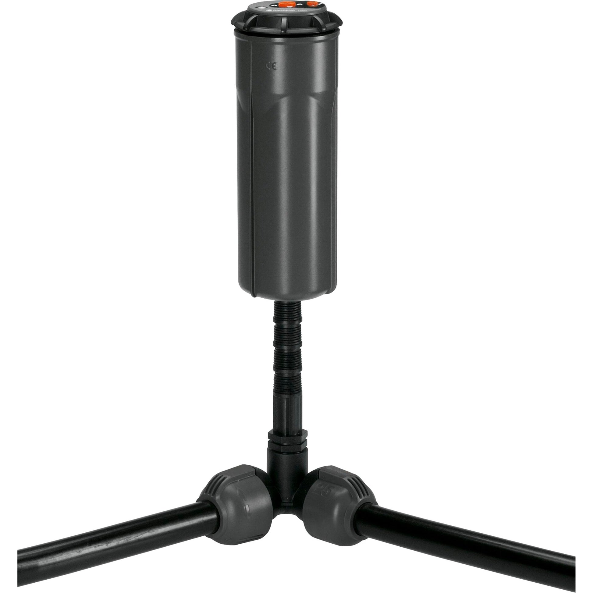 Gardena hoekstuk 25 mm x 3 4 binnendraad verbinding (zwart grijs)