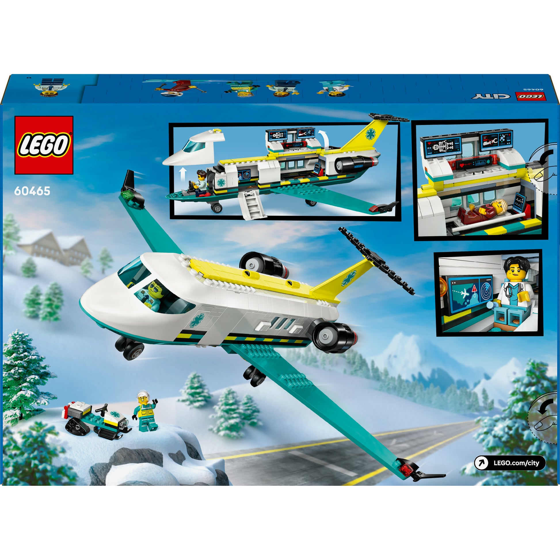 LEGO 60465 CITY Big Vehicles Ambulance Flatuel