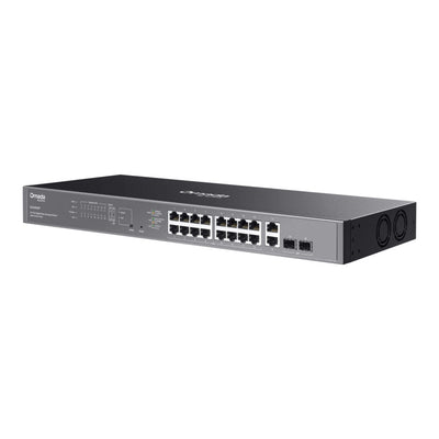 Tp-link omada es220gmp 20-poort gigabit easy managed switch (zwart, 16x poe+, 2x gigabit sfp)