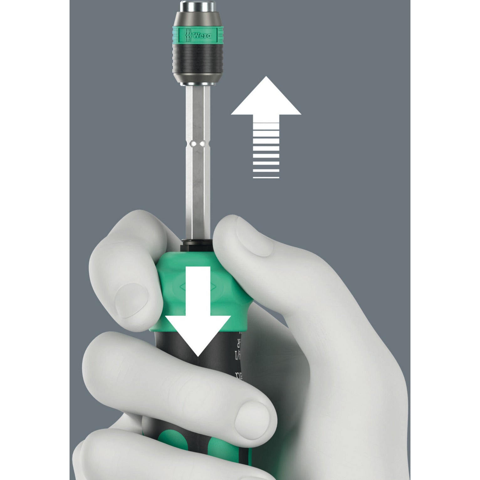 Wera kraftform kompakt 20 ra-r met etui, 6‑delig bitset (zwart groen)