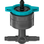 Gardena verstelbare seriedruppelaar 1-8 l u, drukcompenserend druppelaar (zwart turquoise) - afbeelding 2