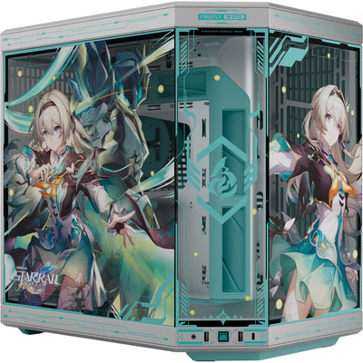 Custodia midi tower Hyte Y70 Firefly Edition (2x USB-A | 1x USB-C | vetro temperato)