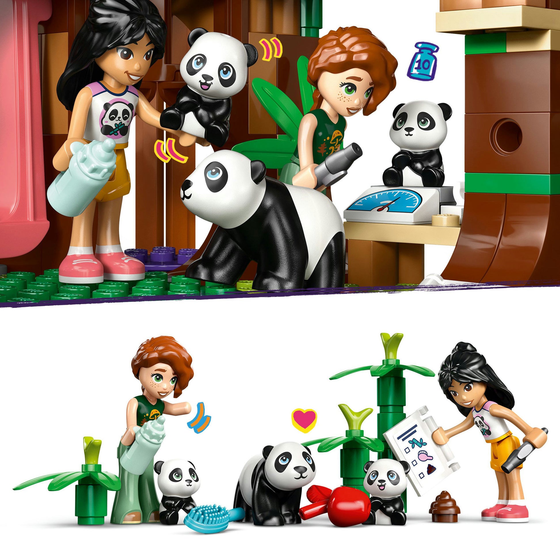 LEGO 42648 Friends de Panda Shelter