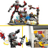 Lego LEGO Super Heroes 76314 Capitán América Escena de acción de la Guerra Civil
