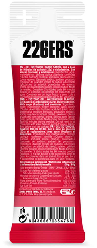 226ers isotonic gel 100mg caffeine cola 68g