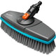 Acero Gardena CleanSystem con cepillo suave para más grande,
