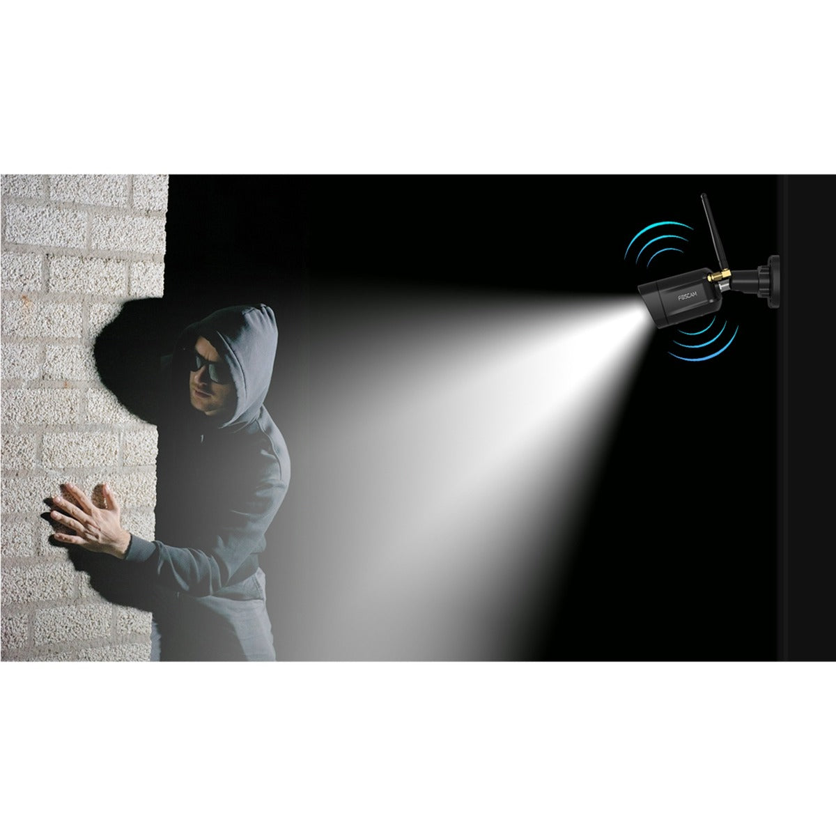 Foscam V8P, fotocamera di sicurezza WiFi a doppia banda 4K 8MP