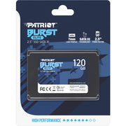 Patriot burst elite 120 gb ssd (zwart, pbe120gs25ssdr, sata 6 gb s) - afbeelding 4